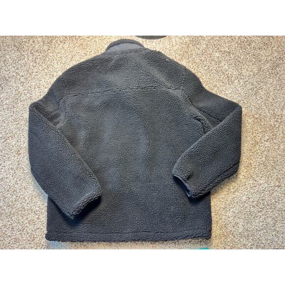 BASS Outdoor Jacket Men's XL, Black, Zip Up faux Sherpa Fleece/Jacket/Coat, NWT - Picture 3 of 14